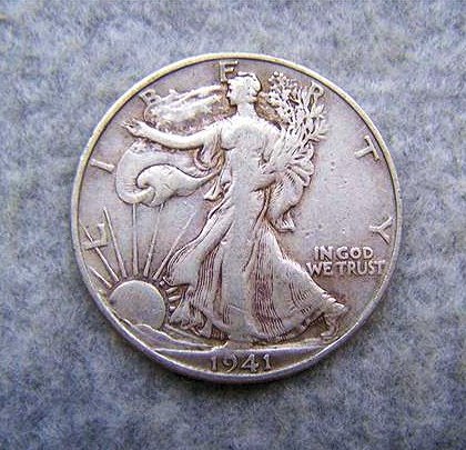 1941D Liberty Walking Half: 1941D Liberty Walking Half