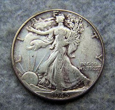 1945 Liberty Walking Half: 1945 Liberty Walking Half
