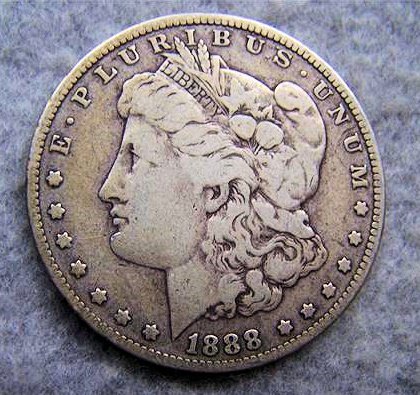 1888O Morgan Silver Dollar: 1888O Morgan Silver Dollar
