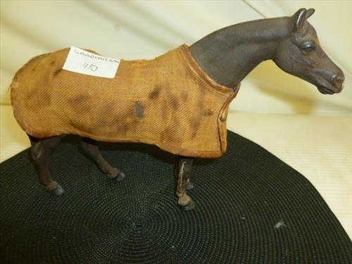 Cast Iron Horse- 7 1/2 by 10-vintage piece: Cast Iron Horse- 7 1/2 by 10-vintage piece only paint is on the hoofs