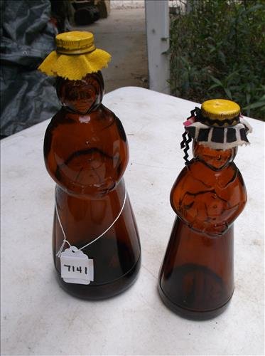 2 MRS. BUTTERWORTH AUNT JEMIMA BROWN SYRUP BOTTLES (1 of 1)
