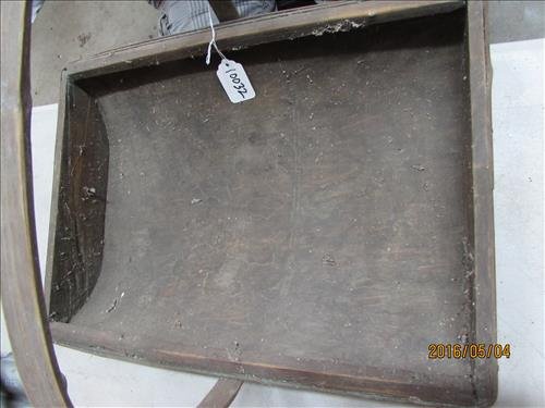 Vintage Wood Bucket 16": Vintage Wood Bucket 16"