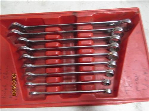 Snap On Closed/Open Wrench Set 3/8 to 7/8: Snap On Closed/Open Wrench Set 3/8 to 7/8
