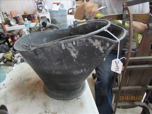 Vintage Coal Bucket 17"x11" (1 of 1)