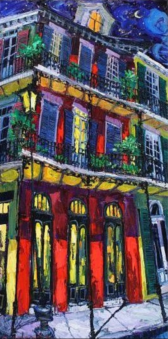 James Michalopoulos: Rouge Prancer Limited Edition Silkscreen hand signed print (1 of 5)