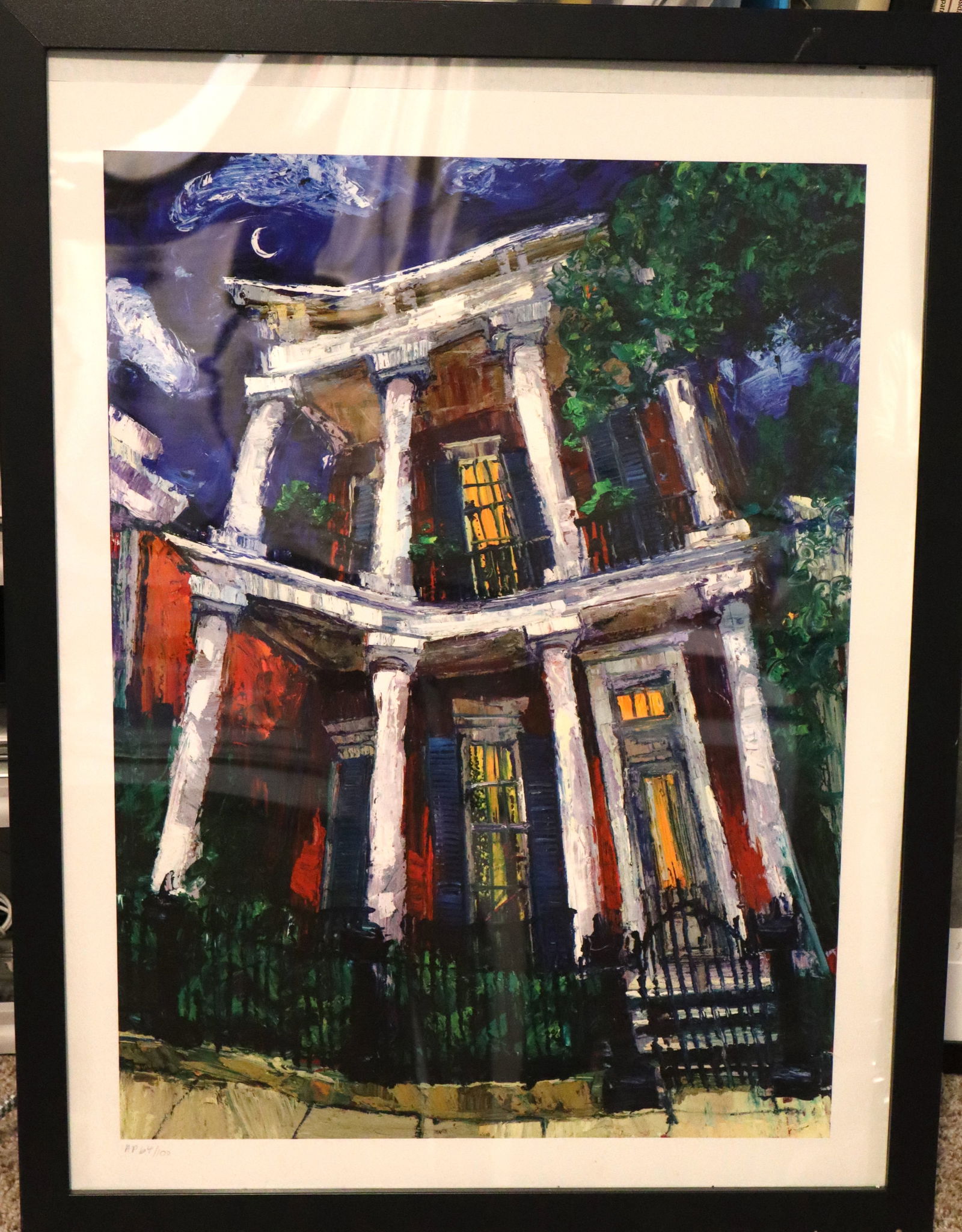 James Michalopoulos: Grandstand Artist Proof Silkscreen Print (1 of 3)