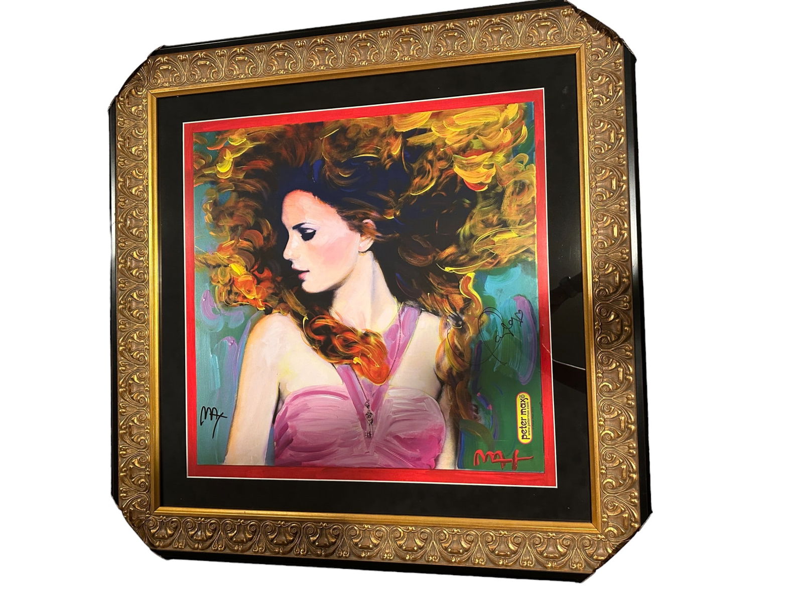 Official Taylor Swift Store: Peter Max and Taylor Swift: Signed "Fearless" with Original Receipt (1 of 11)