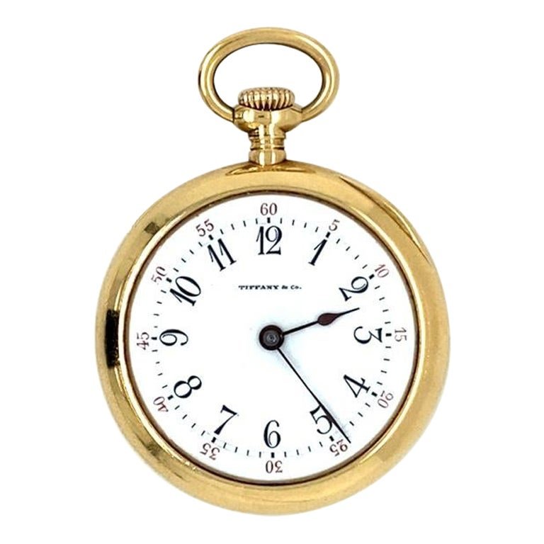 1900 Tiffany & Co. Pocket Watch in 18 Karat Gold (1 of 5)