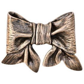 1960s James Avery Sterling Silver Bow Brooch
