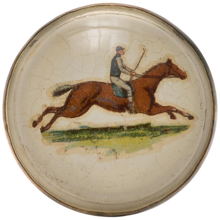 1800s Victorian Antique Bridle Rosette Racing Pin Brooch (1 of 6)