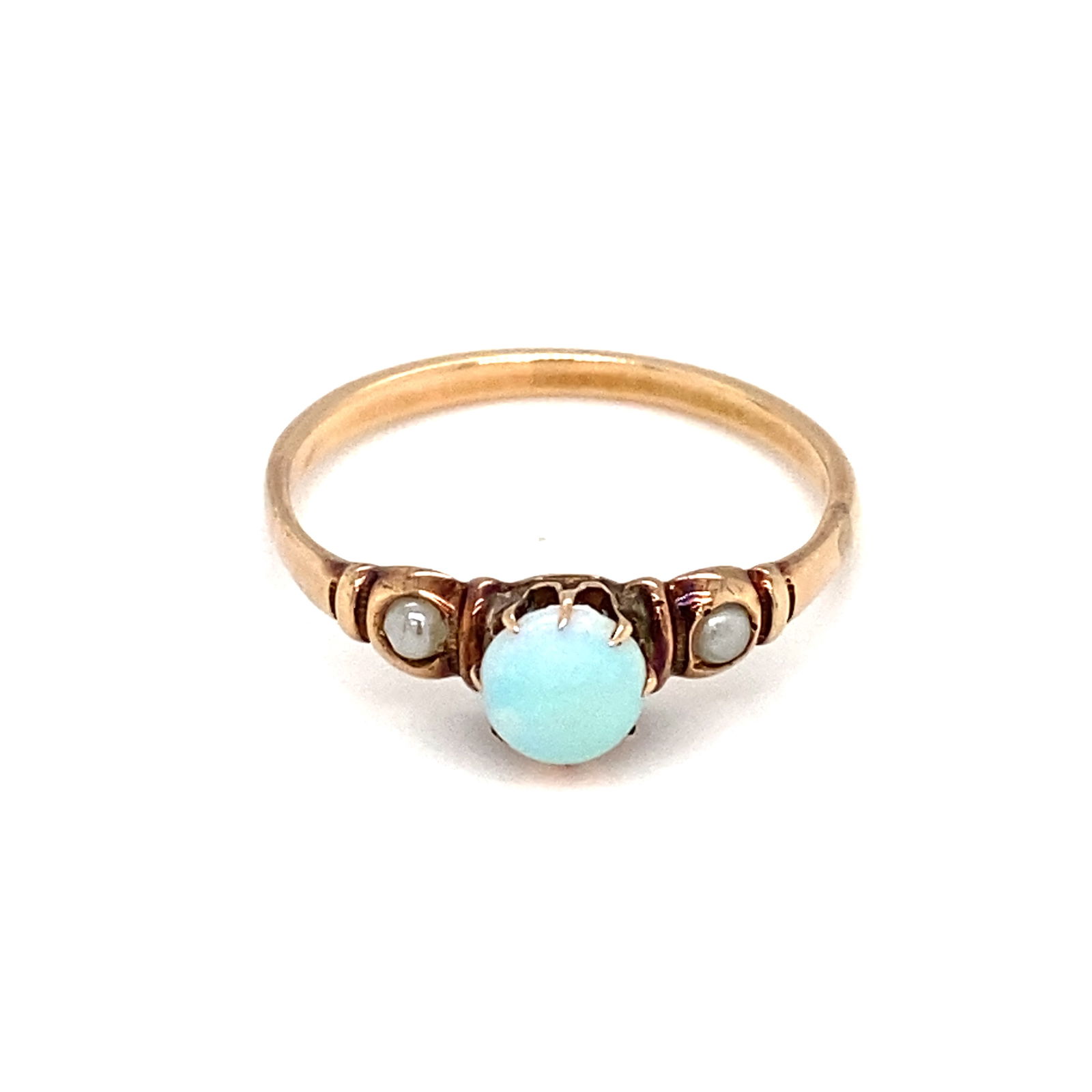Antique Opal and Pearl Ring (1 of 7)