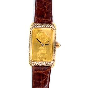 Corum 24K Gold Ingot Wristwatch