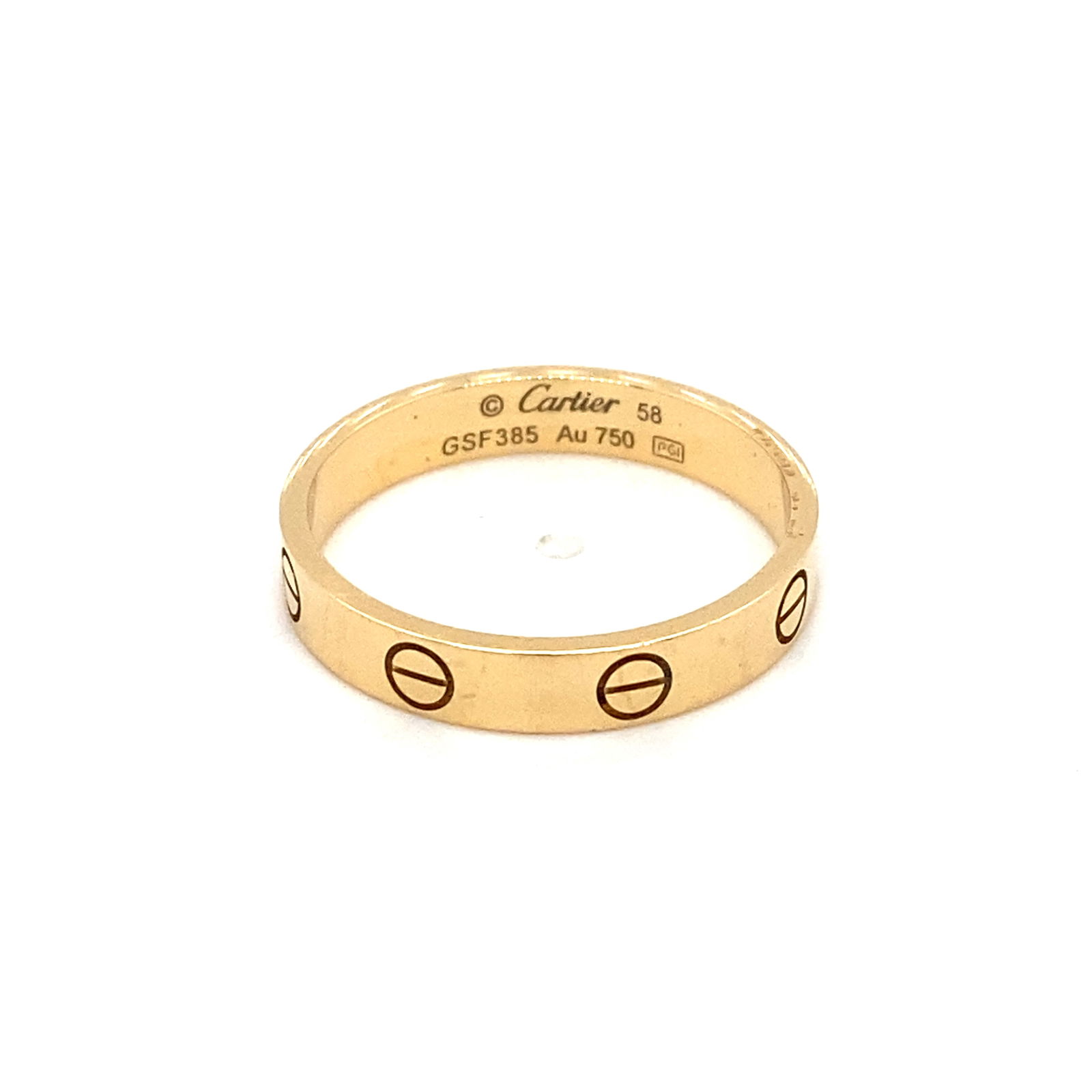 Cartier Love 18K Wedding Band (1 of 5)