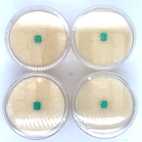 Lot of 4 Loose Emerald - 0.70CTW