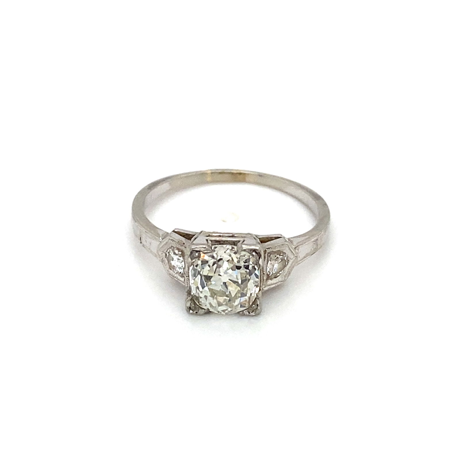 Edwardian 1.16ct Diamond Engagement Ring (1 of 7)