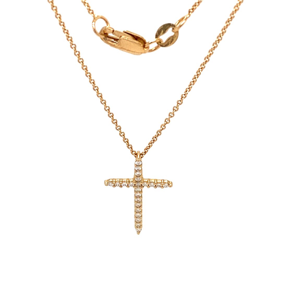 Roberto Coin 18K Gold Diamond Cross Pendant (1 of 7)