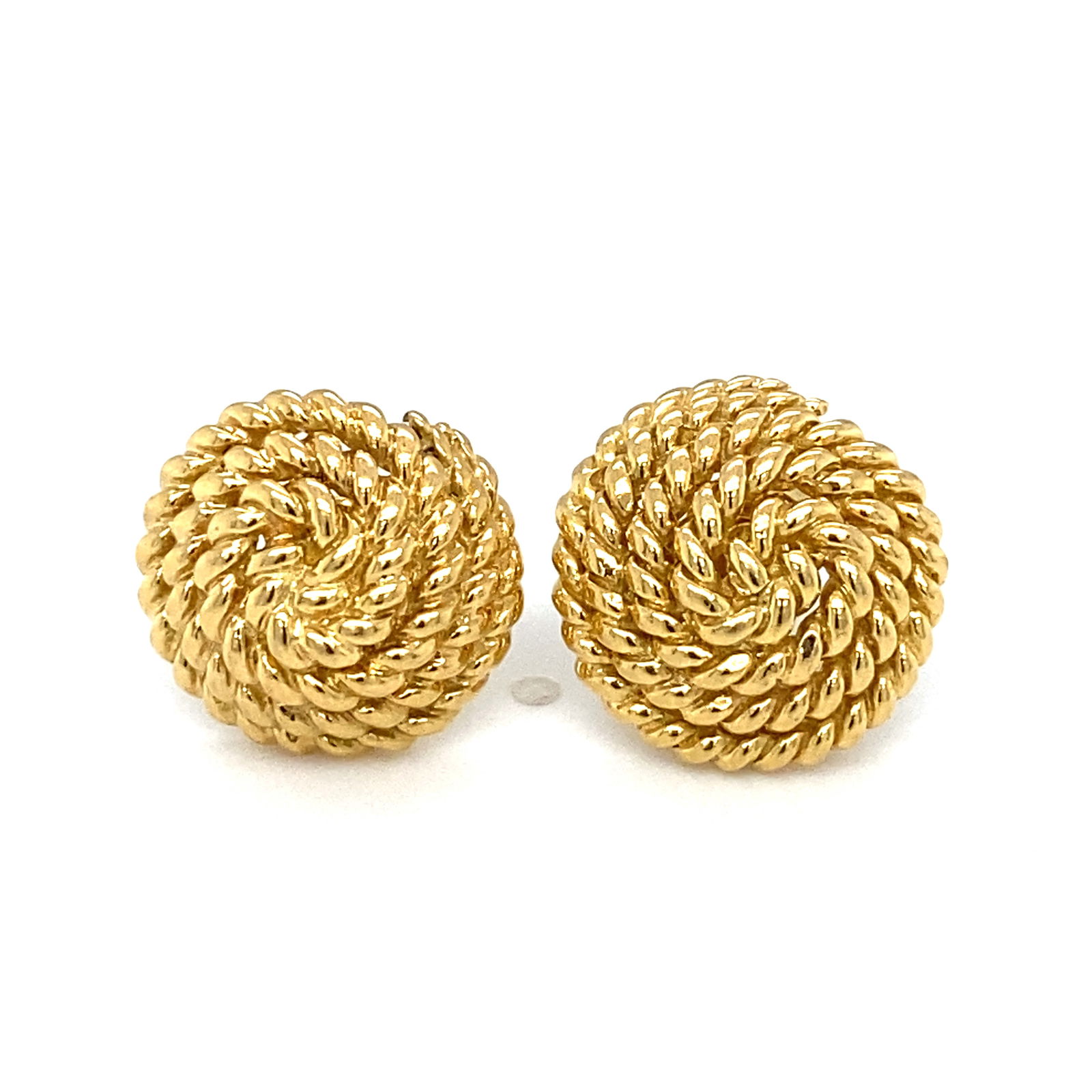 Tiffany & Co. Coil Stud Earrings in 18K Yellow Gold (1 of 8)