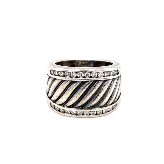David Yurman Sterling Silver Band (1 of 7)
