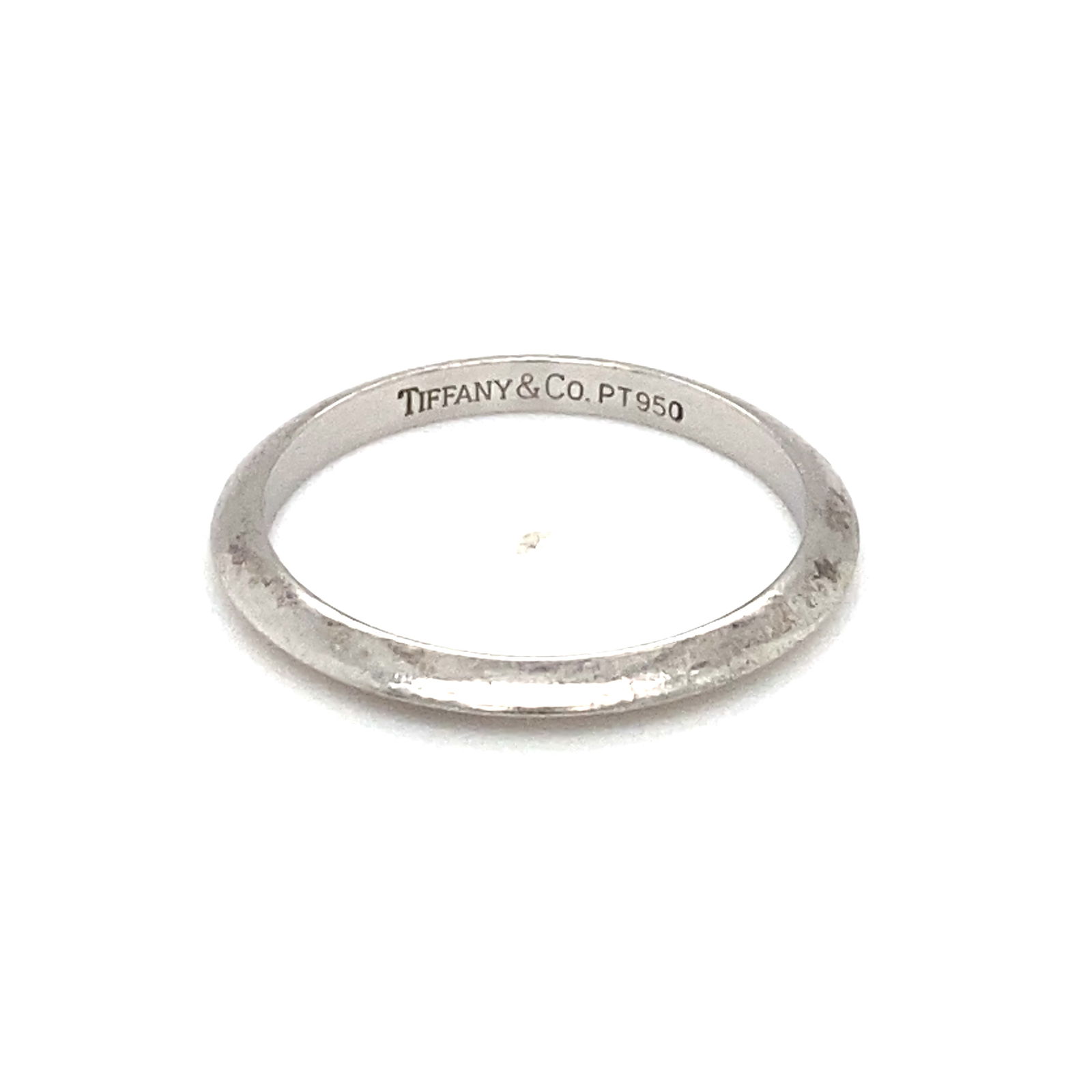 Tiffany & Co Band Ring in Platinum (1 of 4)