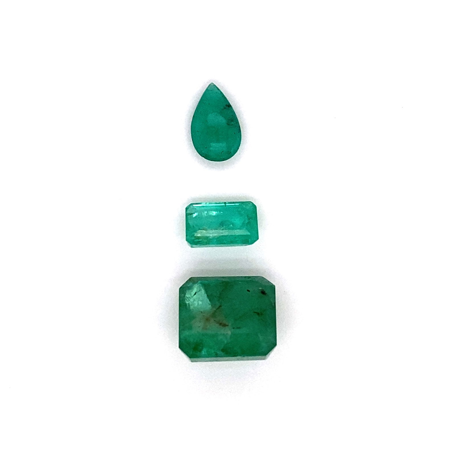 Lot of 3 Emeralds - 13.03 CTW (1 of 6)