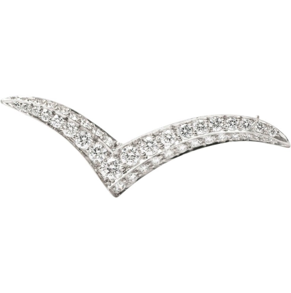 Tiffany & Co. Diamond Seagull Brooch (1 of 3)