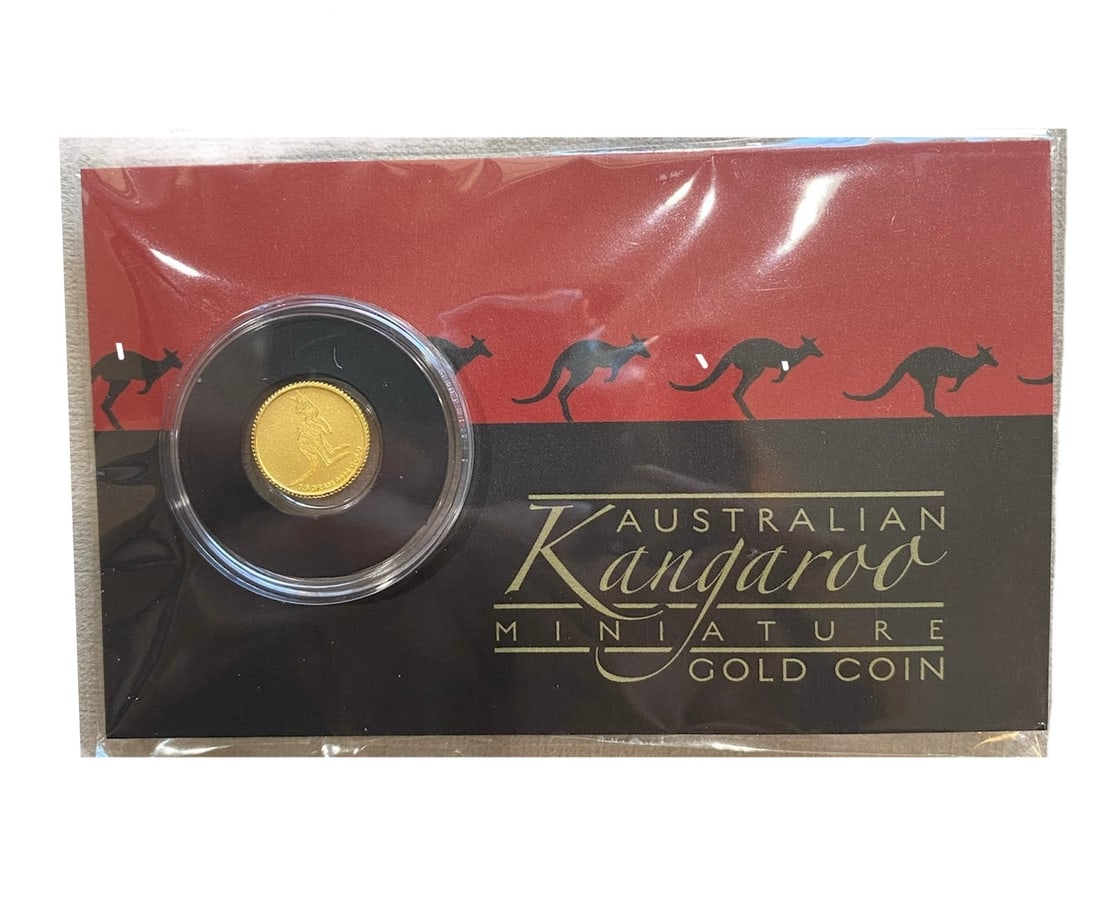 2016 Gold Kangaroo Original Packaging .5 grams 1/2 g .999 Australian Bullion Coin (1 of 2)