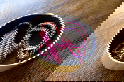 Links of London Two Fiendship Bracelet Cord Adjustable in Sterling Silver