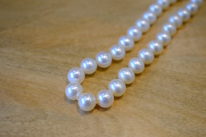Tiffany & Co. Ziegfeld Colletion Pearl Necklace in Sterling Silver