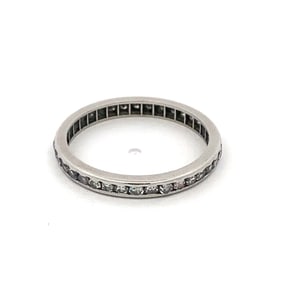 Estate Diamond Eternity Band in Platinum