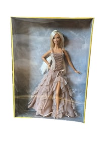 2004 Mattel Versace Barbie Gold Label in Box