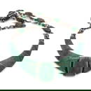 Vintage Mexican 950 Sterling Silver Green Quartz Necklace
