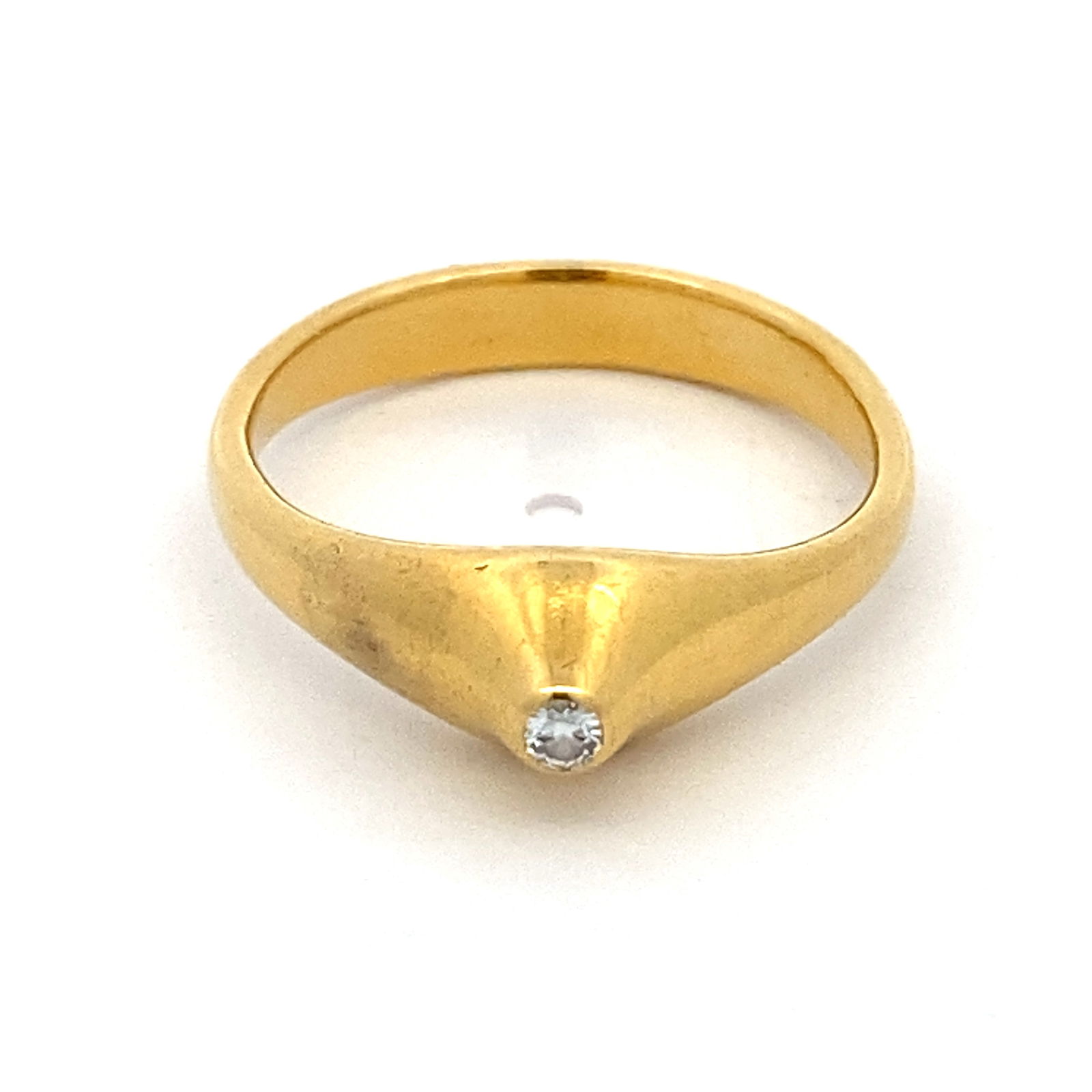 Estate Tiffany & Co. Diamond Accent Ring in 18K Yellow Gold (1 of 7)