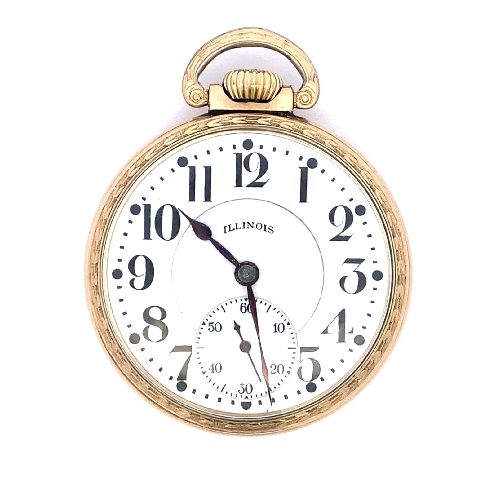 Illinois Watch Co. Railroad Pocket Watch (1 of 5)