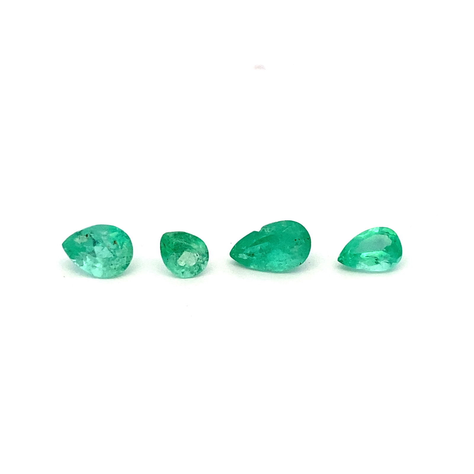 Lot of 4 Emerald Loose Gemstones - 1.66CTW (1 of 4)