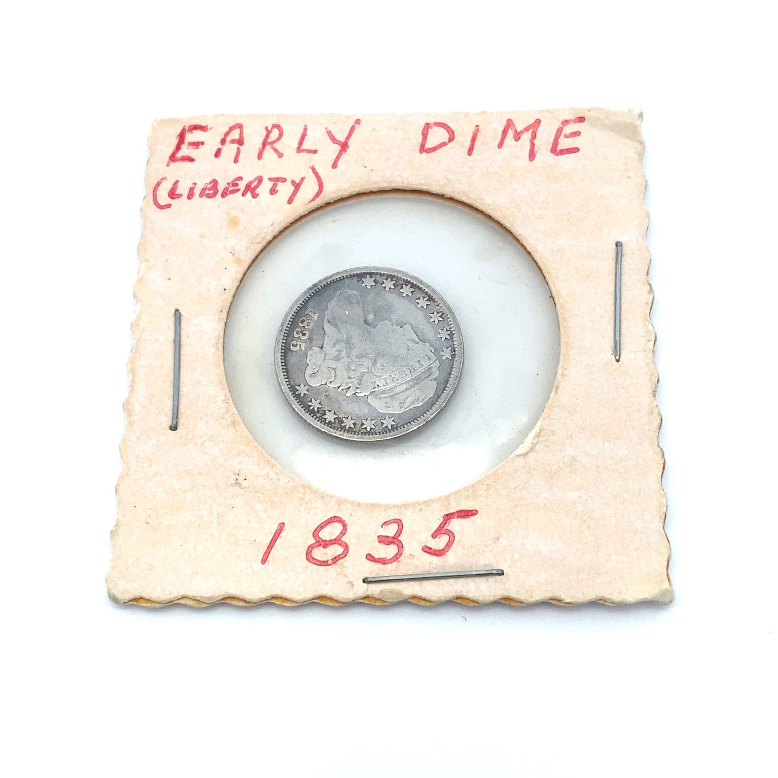 1835 Capped Bust Dime 10c (1 of 2)