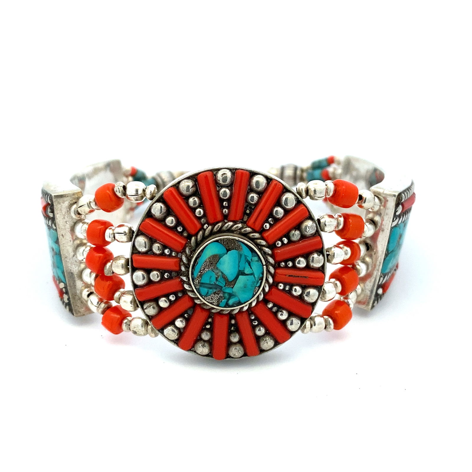 Nepali Handmade Tibetan Tribal Boho Bracelet (1 of 4)