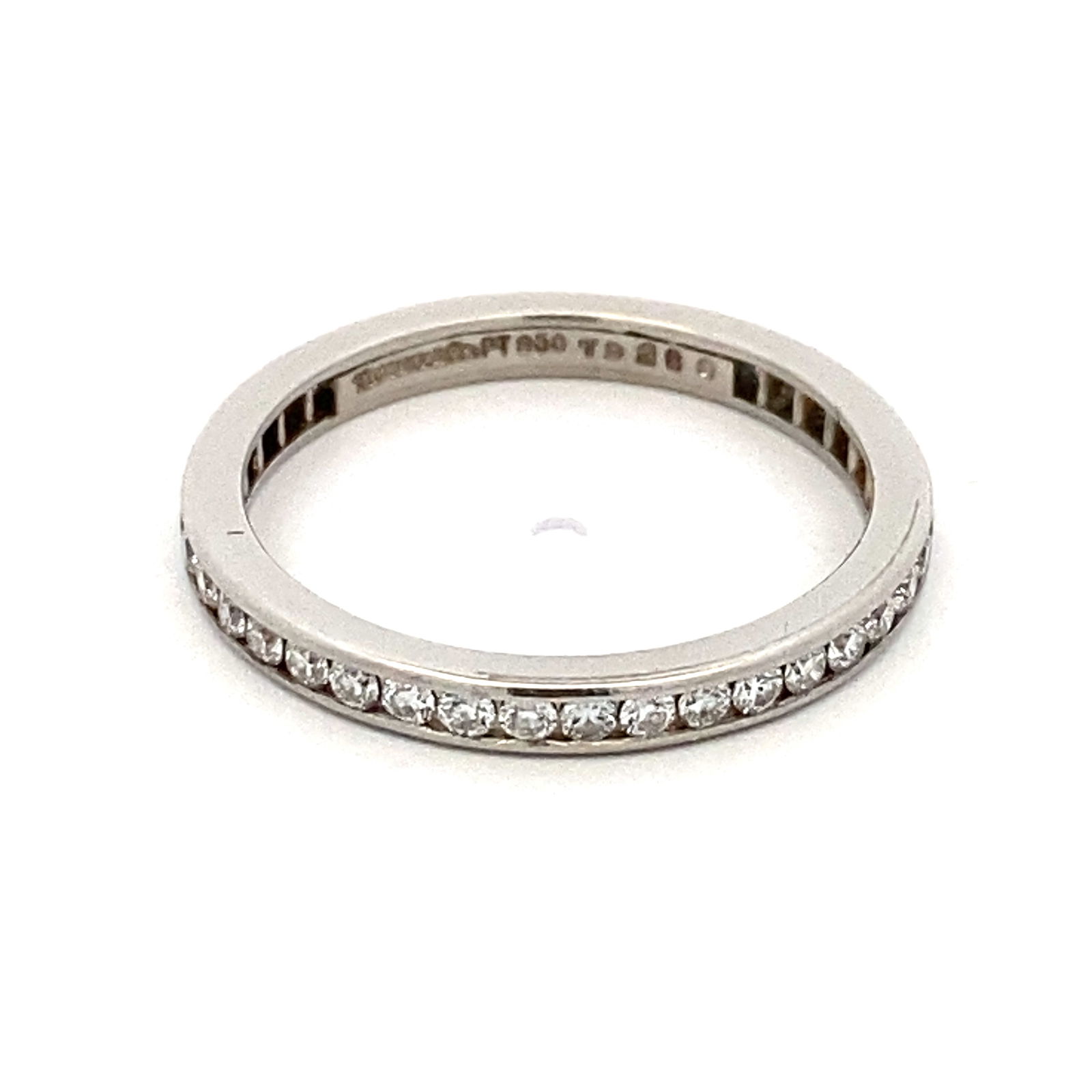 Vintage Tiffany & Co. Diamond Eternity Band in Platinum (1 of 4)