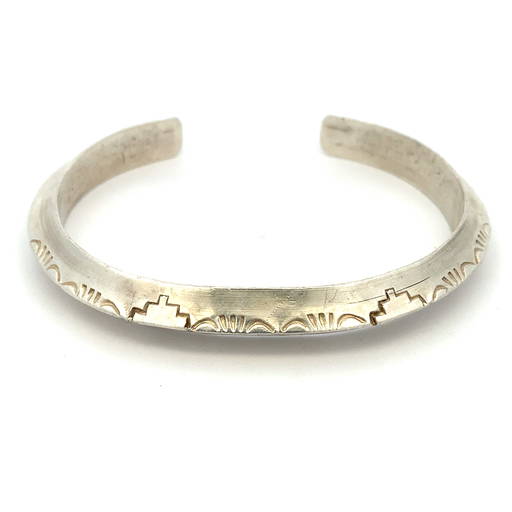 Phenomenal Native American Navajo Sterling Silver 12k Gold Storyteller Bracelet Phenomenal Native American Navajo Sterling Silver 12k Gold Storyteller Bracelet
