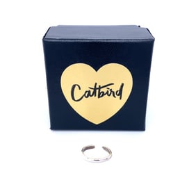 Sterling Silver Catbird Ear Cuff with Box