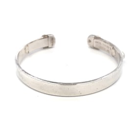 Circa 1990s Italian Cuff Bracelet in Sterling Silver