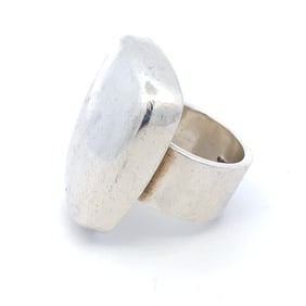 Circa 1960s Statement Ring in Sterling Silver