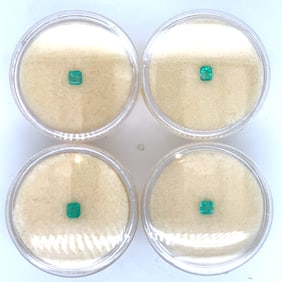 Lot of 4 Loose Emerald - 0.70CTW