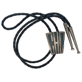 Monogram CHC Sterling SIlver Bolo Tie
