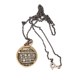 Sundance Coin Pendant Necklace in Sterling Silver