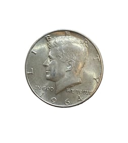 1964 Silver Kennedy Half Dollar