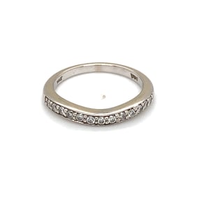 Diamond Band Ring in 14K White Gold