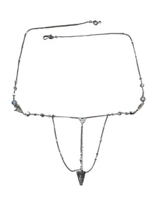 Chann Luu Cubic Zirconia Necklace in Sterling Silver