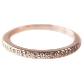 0.25 Carat Diamond and 14 Karat Rose Gold Eternity Band