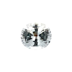 5.46ct Oval White Sapphire