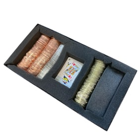 House of Fabergé Poker Chips and Playing Cards